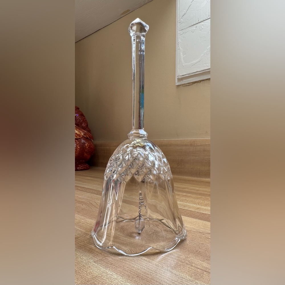 Vintage 1960’s Lead Crystal Bell